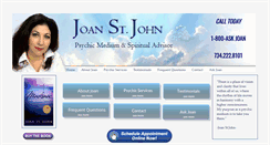 Desktop Screenshot of joanstjohn.com